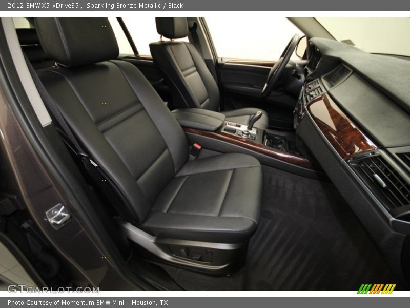 Sparkling Bronze Metallic / Black 2012 BMW X5 xDrive35i