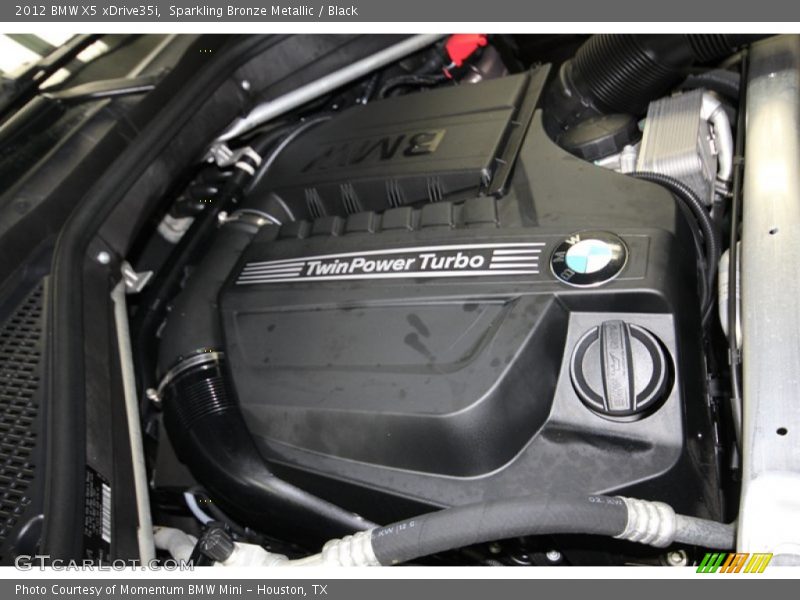 Sparkling Bronze Metallic / Black 2012 BMW X5 xDrive35i