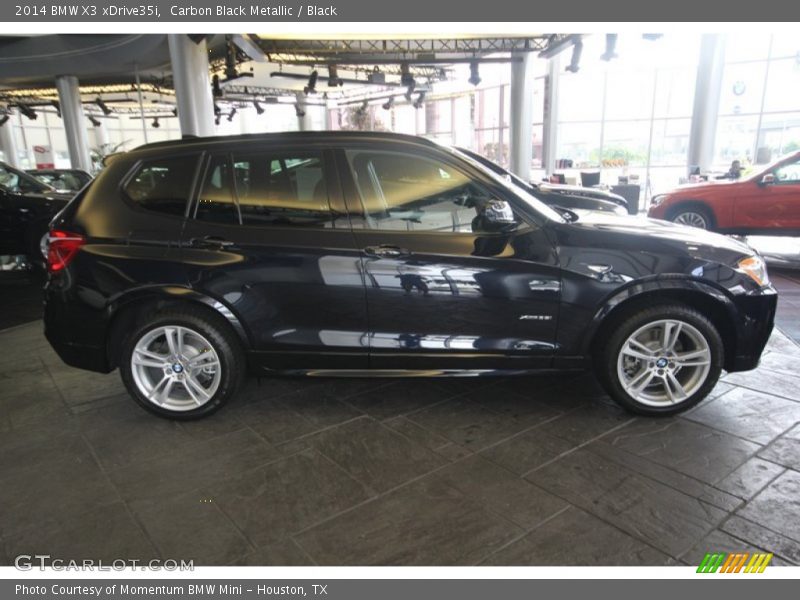 Carbon Black Metallic / Black 2014 BMW X3 xDrive35i