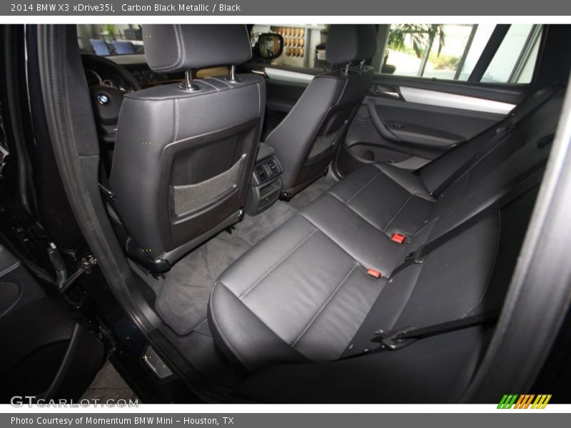 Carbon Black Metallic / Black 2014 BMW X3 xDrive35i
