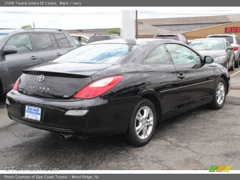 Black / Ivory 2008 Toyota Solara SE Coupe