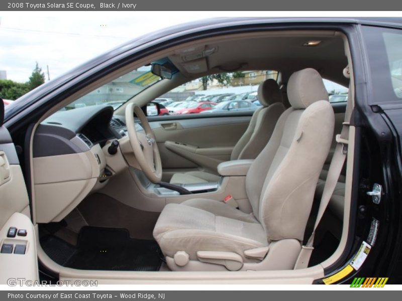 Black / Ivory 2008 Toyota Solara SE Coupe