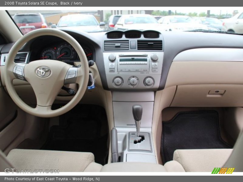 Black / Ivory 2008 Toyota Solara SE Coupe