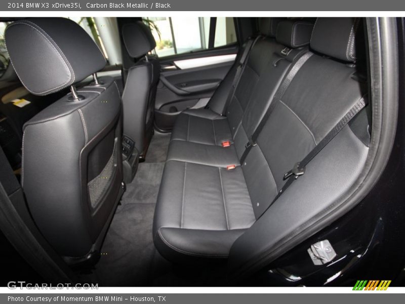 Carbon Black Metallic / Black 2014 BMW X3 xDrive35i
