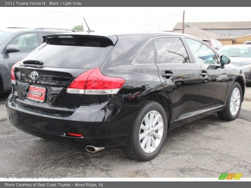 Black / Light Gray 2011 Toyota Venza I4