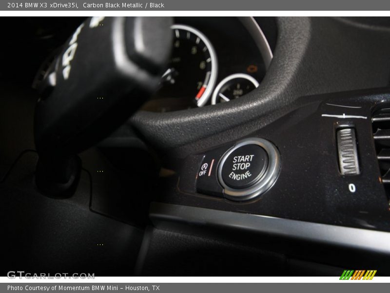 Carbon Black Metallic / Black 2014 BMW X3 xDrive35i