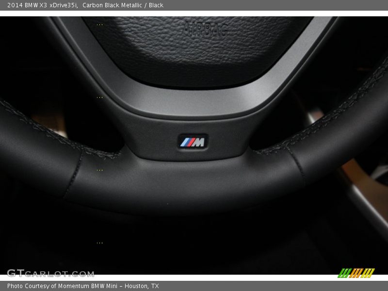 Carbon Black Metallic / Black 2014 BMW X3 xDrive35i