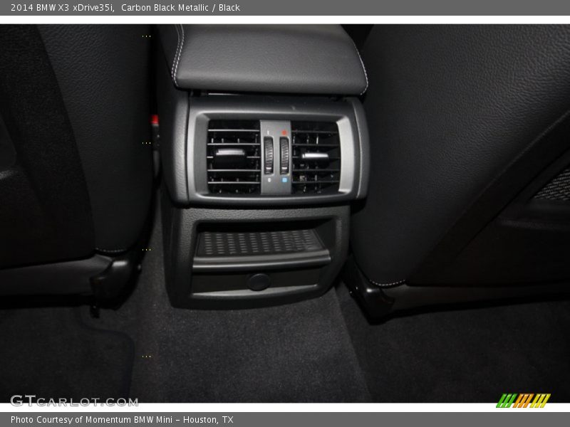 Carbon Black Metallic / Black 2014 BMW X3 xDrive35i
