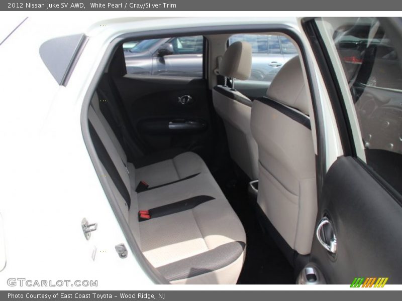 White Pearl / Gray/Silver Trim 2012 Nissan Juke SV AWD