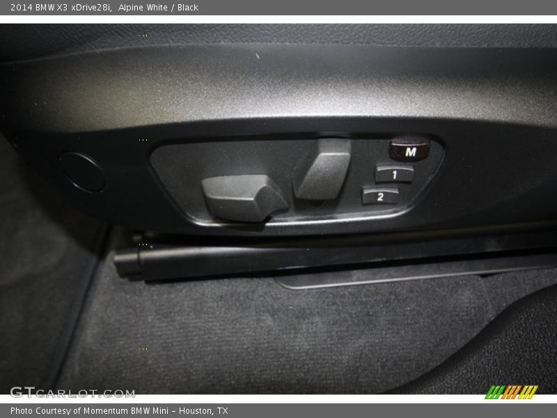 Alpine White / Black 2014 BMW X3 xDrive28i