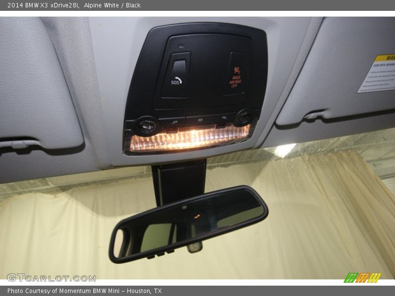 Alpine White / Black 2014 BMW X3 xDrive28i