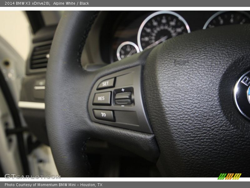 Alpine White / Black 2014 BMW X3 xDrive28i