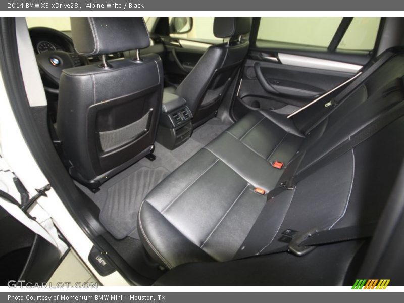 Alpine White / Black 2014 BMW X3 xDrive28i