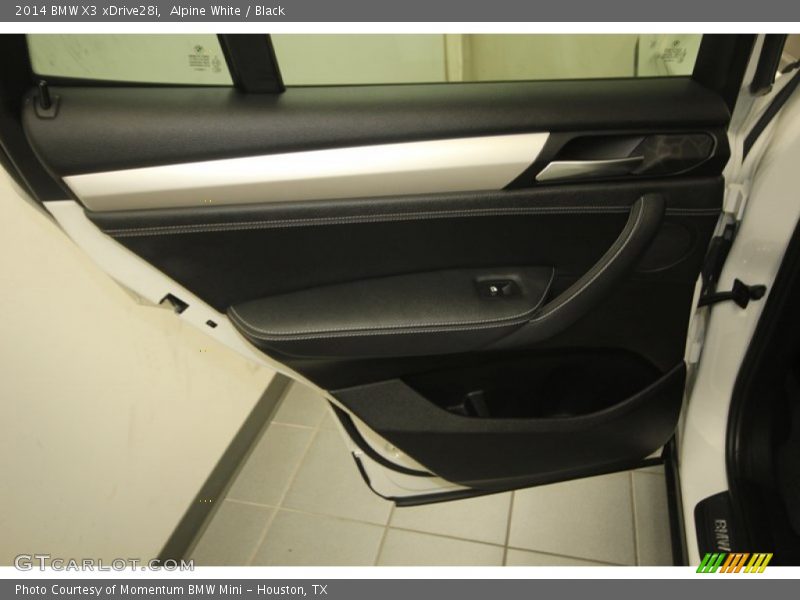 Alpine White / Black 2014 BMW X3 xDrive28i