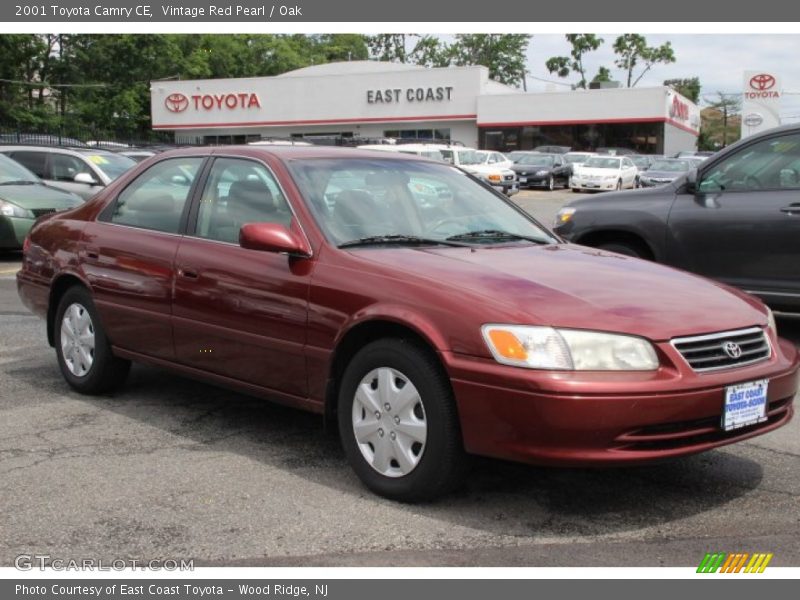 Vintage Red Pearl / Oak 2001 Toyota Camry CE