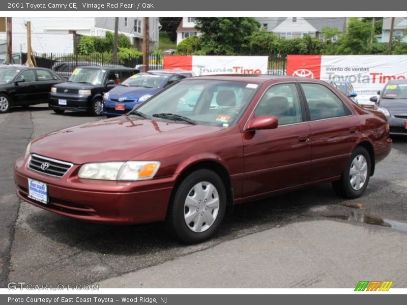 Vintage Red Pearl / Oak 2001 Toyota Camry CE