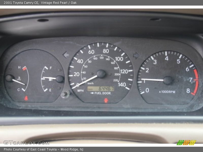 Vintage Red Pearl / Oak 2001 Toyota Camry CE