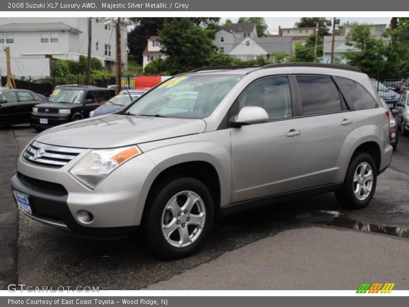 Majestic Silver Metallic / Grey 2008 Suzuki XL7 Luxury AWD