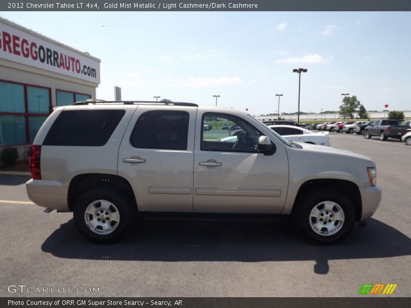 Gold Mist Metallic / Light Cashmere/Dark Cashmere 2012 Chevrolet Tahoe LT 4x4