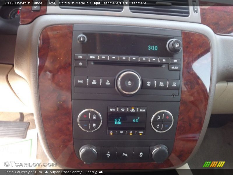 Gold Mist Metallic / Light Cashmere/Dark Cashmere 2012 Chevrolet Tahoe LT 4x4