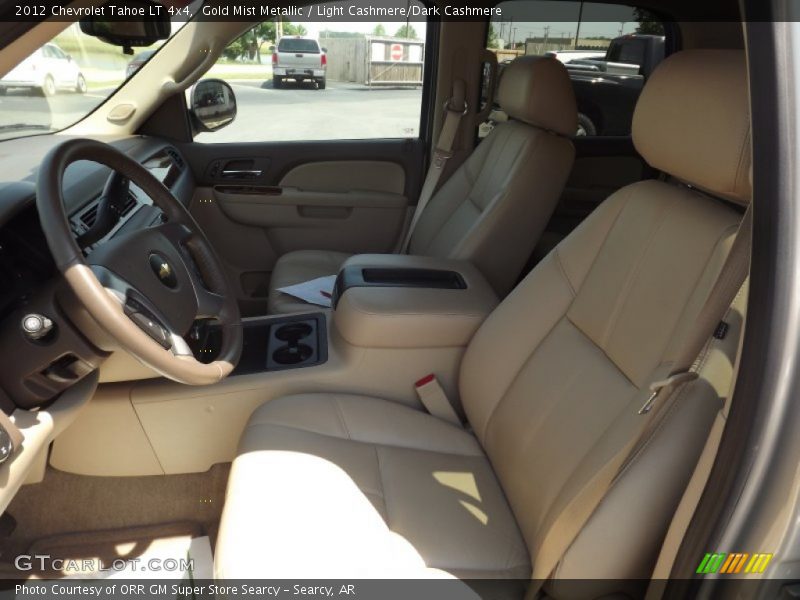 Gold Mist Metallic / Light Cashmere/Dark Cashmere 2012 Chevrolet Tahoe LT 4x4