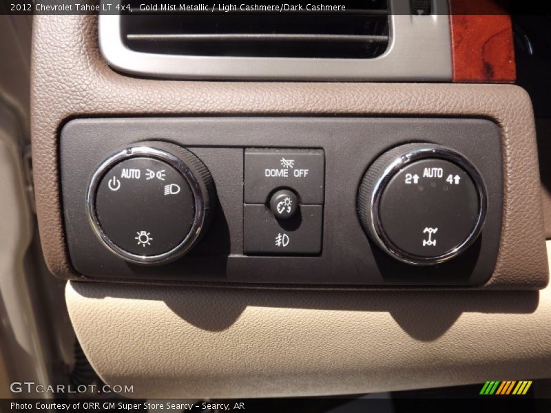 Gold Mist Metallic / Light Cashmere/Dark Cashmere 2012 Chevrolet Tahoe LT 4x4