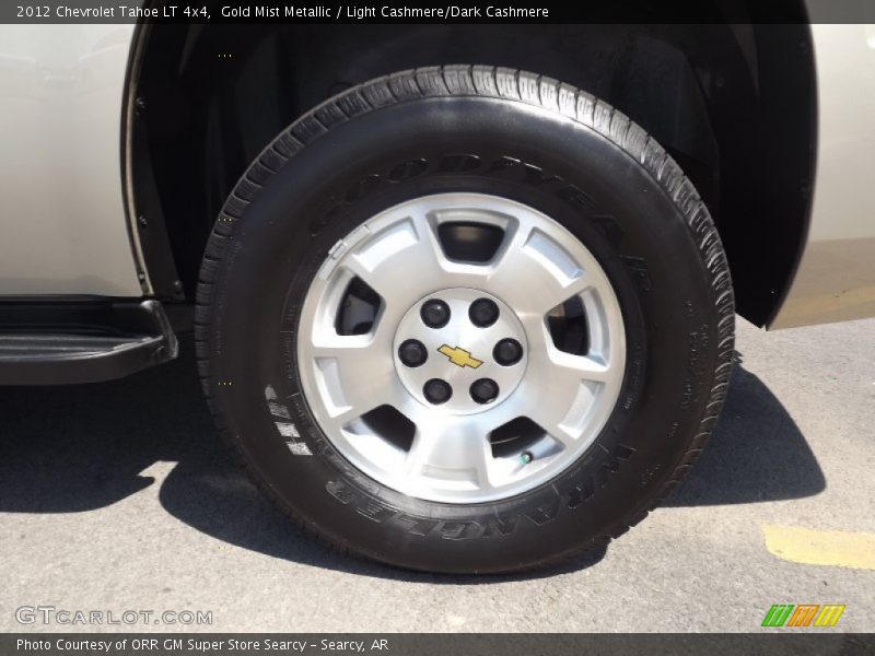 Gold Mist Metallic / Light Cashmere/Dark Cashmere 2012 Chevrolet Tahoe LT 4x4
