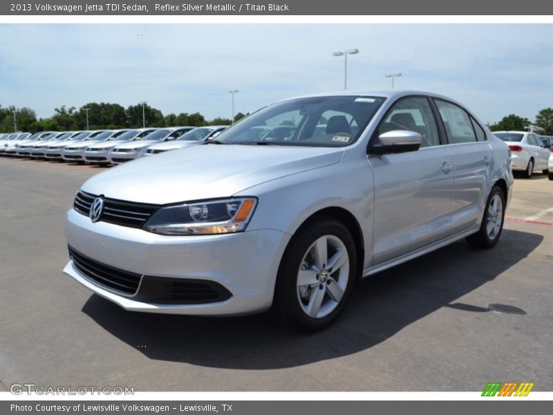 Front 3/4 View of 2013 Jetta TDI Sedan