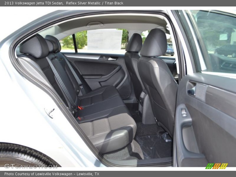 Reflex Silver Metallic / Titan Black 2013 Volkswagen Jetta TDI Sedan