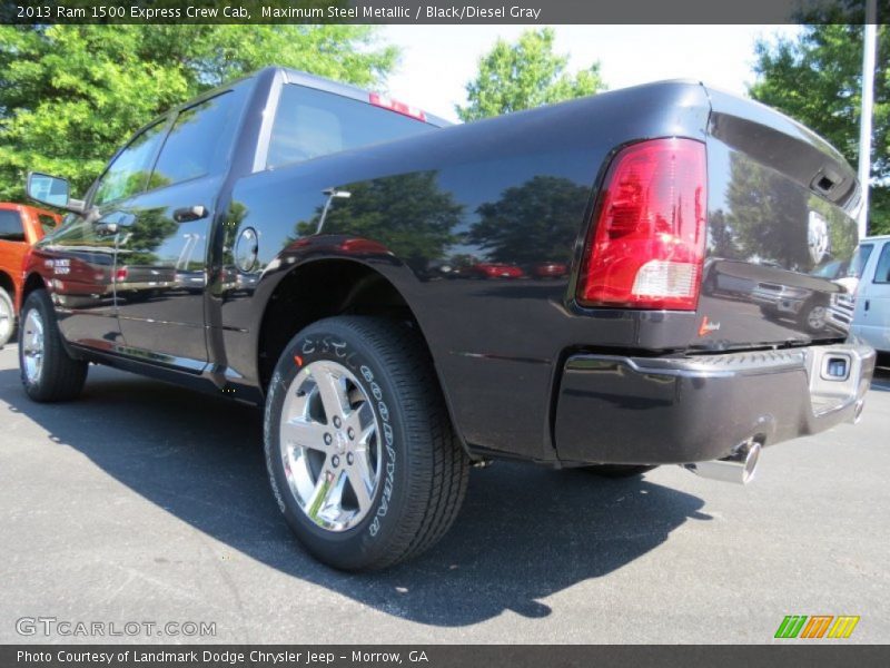 Maximum Steel Metallic / Black/Diesel Gray 2013 Ram 1500 Express Crew Cab