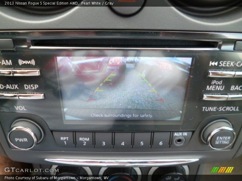 Pearl White / Gray 2013 Nissan Rogue S Special Edition AWD