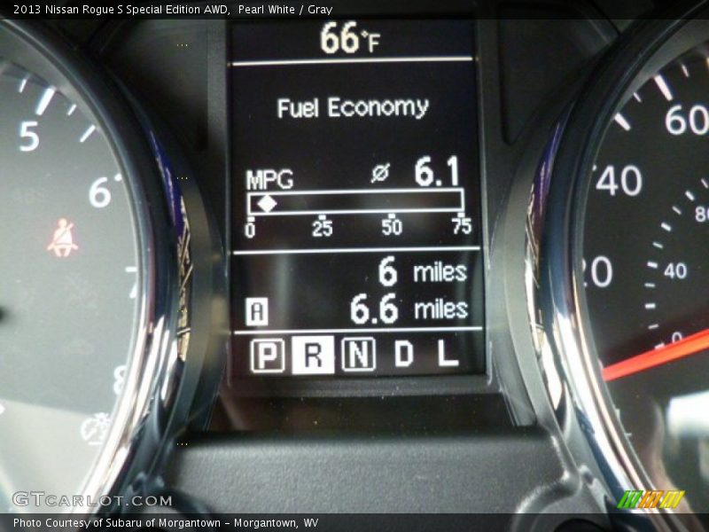 Pearl White / Gray 2013 Nissan Rogue S Special Edition AWD
