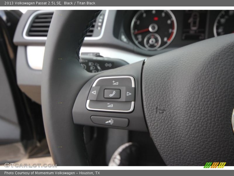 Black / Titan Black 2013 Volkswagen Passat 2.5L SE