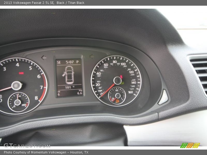 Black / Titan Black 2013 Volkswagen Passat 2.5L SE