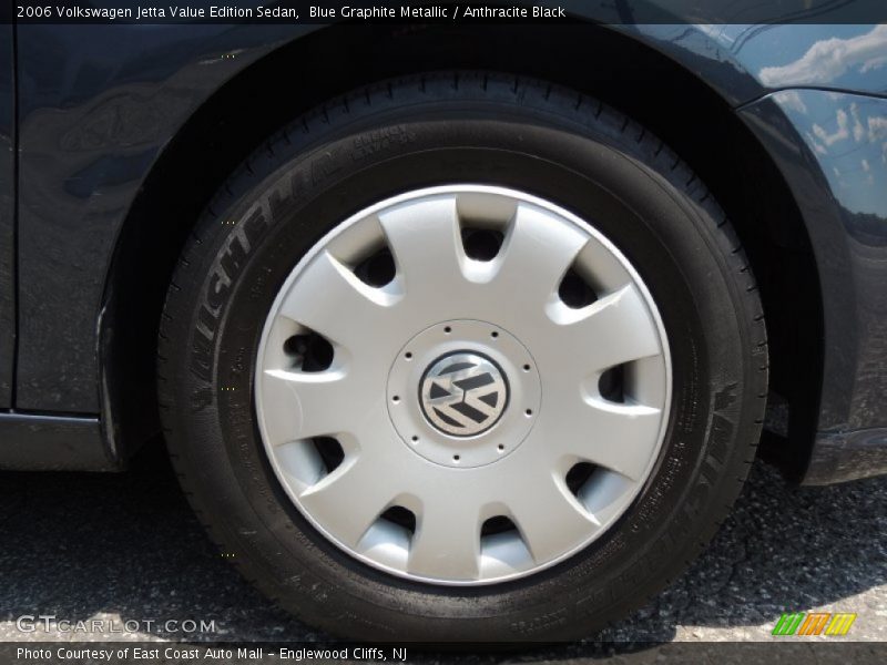 Blue Graphite Metallic / Anthracite Black 2006 Volkswagen Jetta Value Edition Sedan