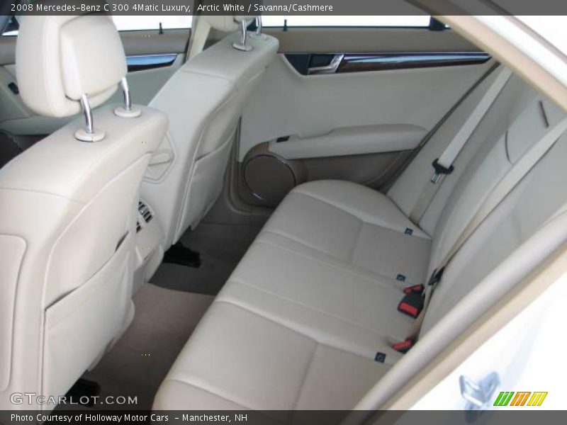 Arctic White / Savanna/Cashmere 2008 Mercedes-Benz C 300 4Matic Luxury