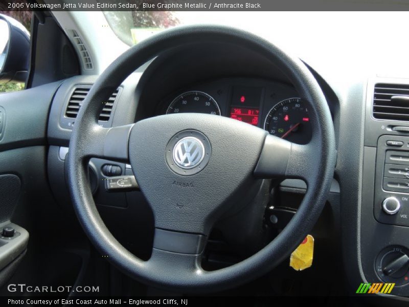 Blue Graphite Metallic / Anthracite Black 2006 Volkswagen Jetta Value Edition Sedan