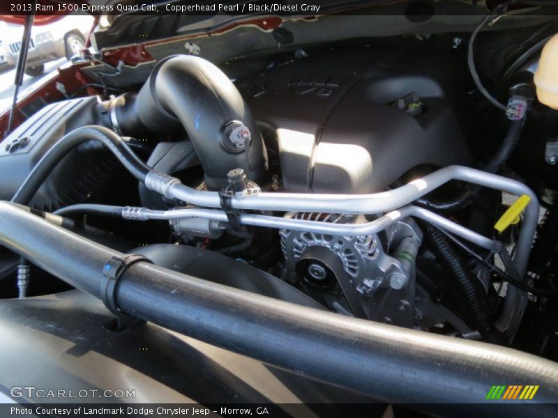 Copperhead Pearl / Black/Diesel Gray 2013 Ram 1500 Express Quad Cab