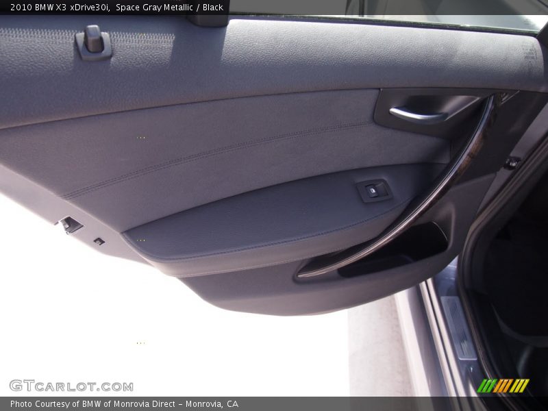 Space Gray Metallic / Black 2010 BMW X3 xDrive30i