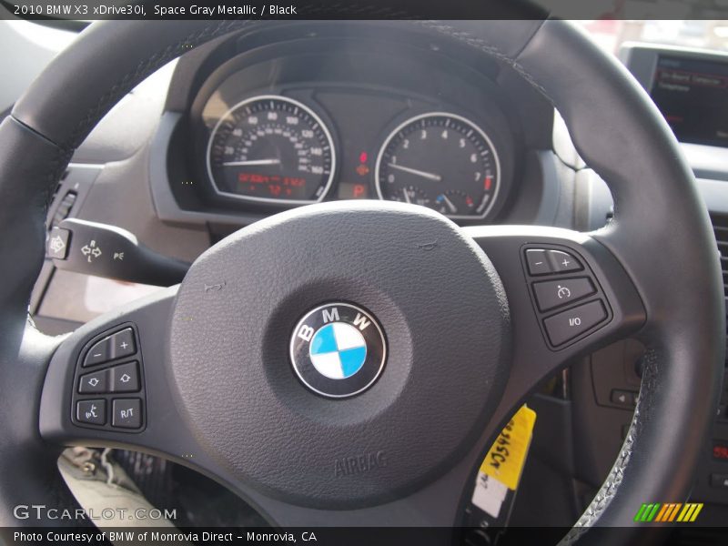 Space Gray Metallic / Black 2010 BMW X3 xDrive30i