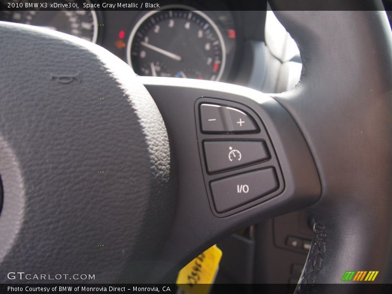 Space Gray Metallic / Black 2010 BMW X3 xDrive30i