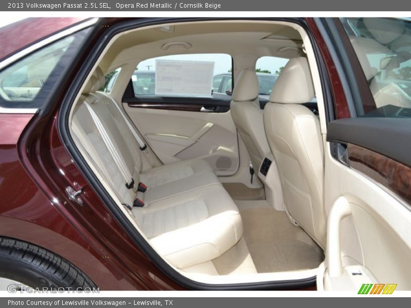 Opera Red Metallic / Cornsilk Beige 2013 Volkswagen Passat 2.5L SEL