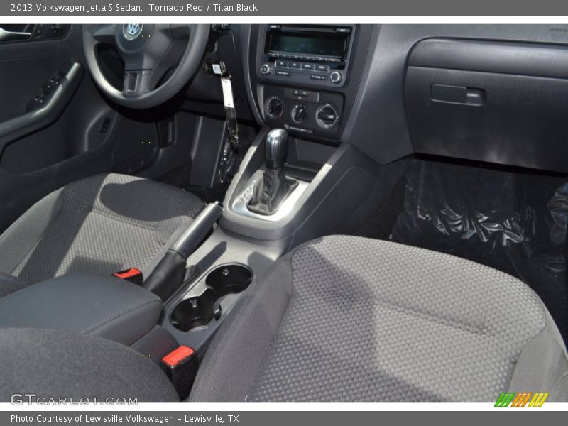 Tornado Red / Titan Black 2013 Volkswagen Jetta S Sedan