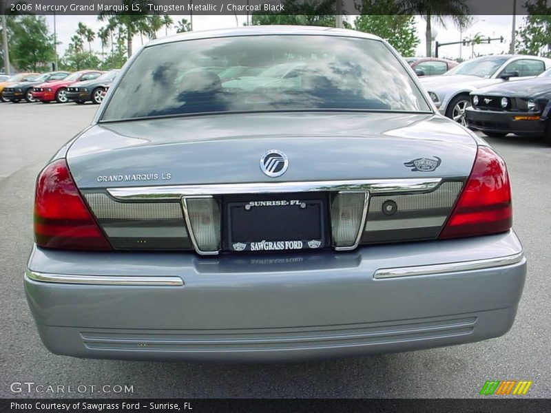 Tungsten Metallic / Charcoal Black 2006 Mercury Grand Marquis LS