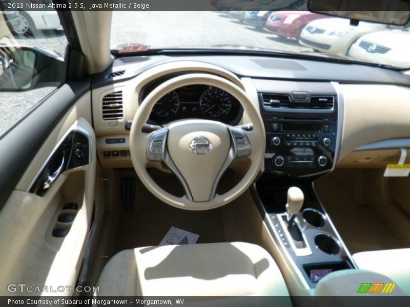 Java Metallic / Beige 2013 Nissan Altima 2.5 S