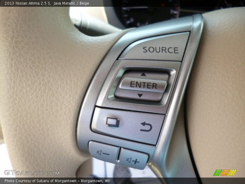 Java Metallic / Beige 2013 Nissan Altima 2.5 S