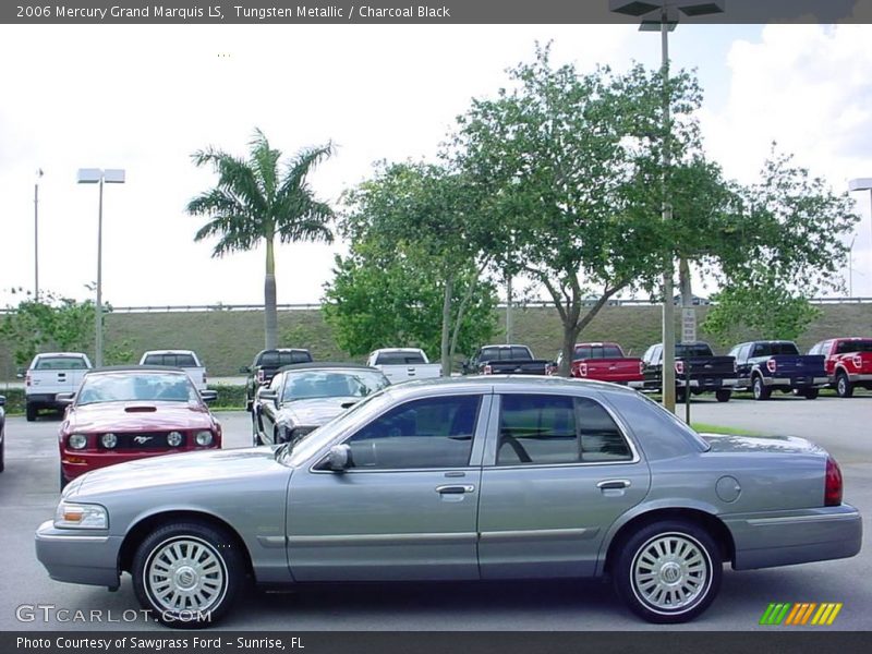 Tungsten Metallic / Charcoal Black 2006 Mercury Grand Marquis LS