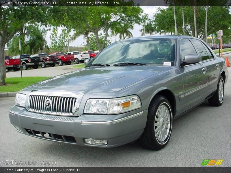 Tungsten Metallic / Charcoal Black 2006 Mercury Grand Marquis LS