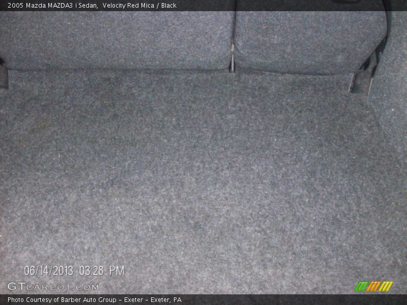 Velocity Red Mica / Black 2005 Mazda MAZDA3 i Sedan
