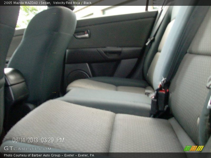 Velocity Red Mica / Black 2005 Mazda MAZDA3 i Sedan